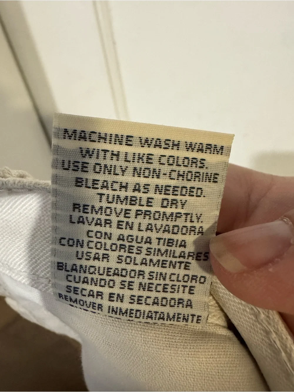 Arizona Jean Co Loose Fit Jeans Mens 34x34 Khaki Beige 100% Cotton Straight Leg